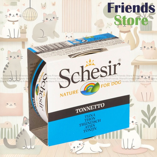 [SCH750013] シェシール - シェシール 135 オールナチュラルツナライス キャット缶詰 85g 万能健康キャット缶詰【新旧パッケージ同時発送】