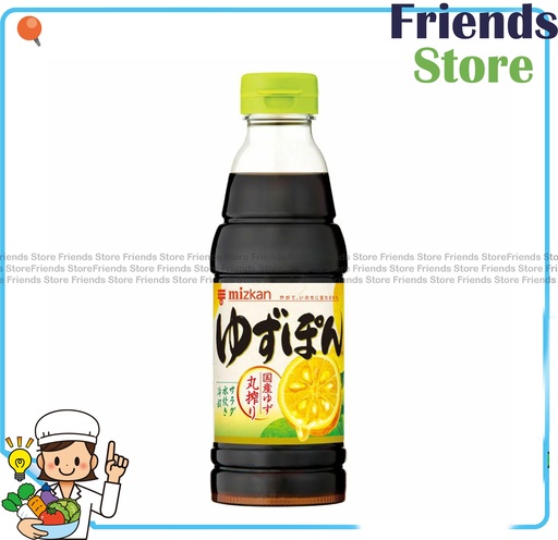 [40122M] ミツカン - 和風ゆず醤油（大瓶）（360ml×1）