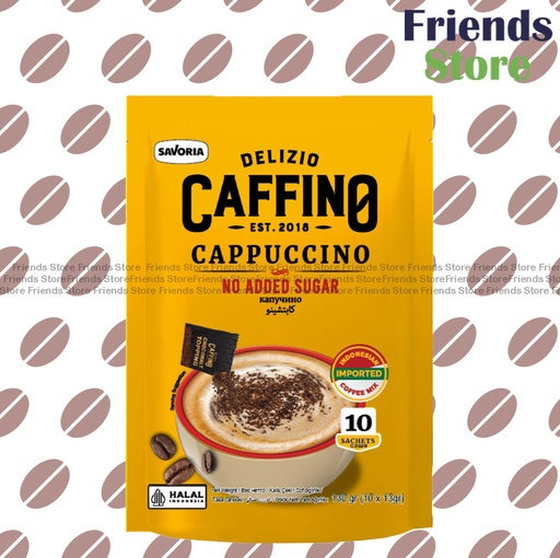 [4NO4E] - - Caffino Cappuccino (No Added Sugar) (Pack of 10s)(Parallel Imported Goods)New/Old pkg randomly dist.