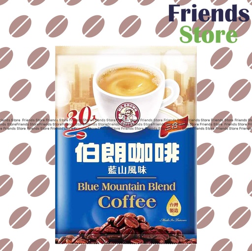 [4004419F] ミスターブラウンコーヒー - インスタントコーヒー ブルーマウンテンフレーバーコーヒー 3 in 1 3 in 1 (30パック)
