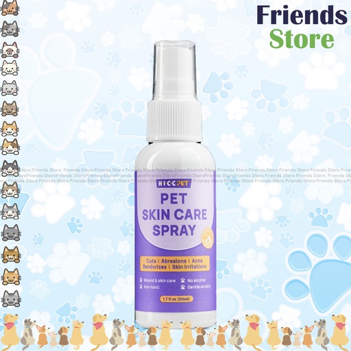 [H913273] HICC PET - ペットスキンケアスプレー トライアルパック（50ml）猫と犬用