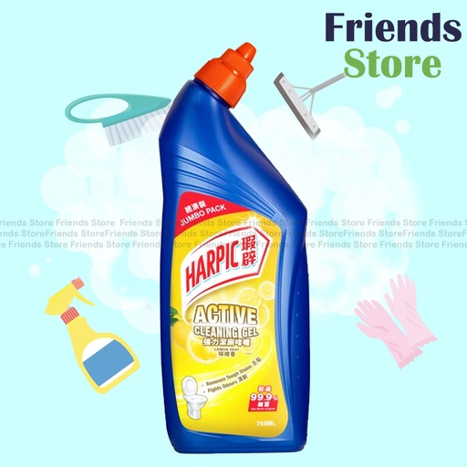 [HP001] XIAPIT - エコノミーパック インテンス トイレクレンザー ジェル レモンの香り (750ml)