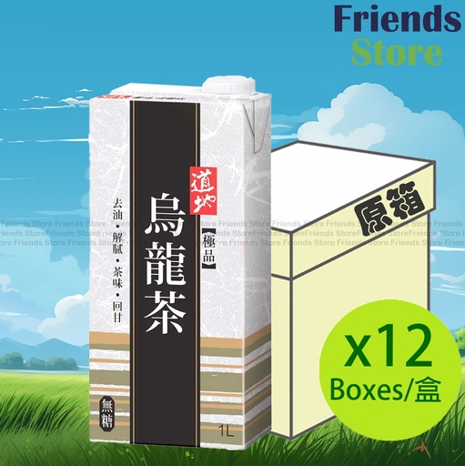 [400755_AF] Tao Ti - [Full Case](家庭紙盒裝) Supreme Oolong Tea (1L X 12)