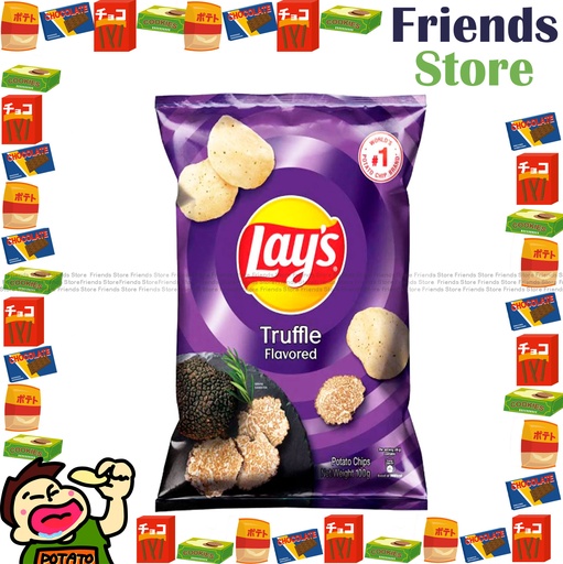 [4000219K] レイズ - ブラックトリュフポテトチップス（100g x 1）16%ボーナスパックがランダムに配布されます