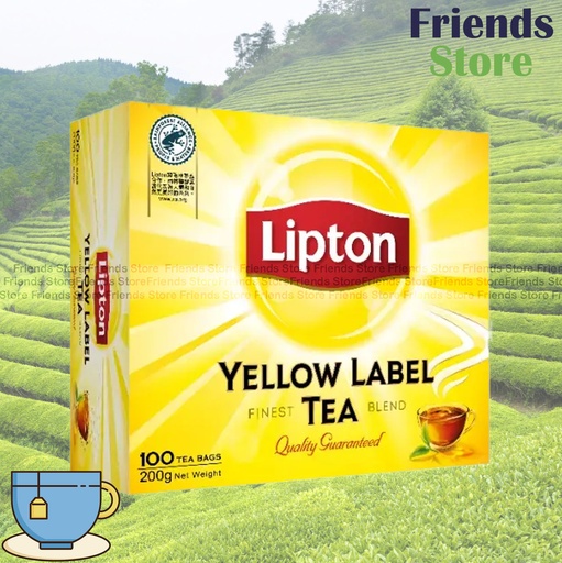 [LT018] Lipton - Yellow Label Black Teabag (2g X 100)