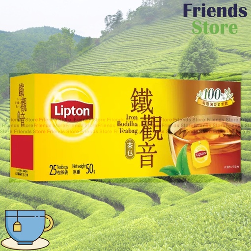 [LT016] リプトン - 中国茶 - 鉄観音ティーバッグ 25個