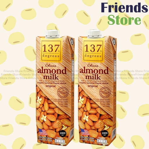 [ES001] 137°C プレーンアーモンドミルク（1L×2本）