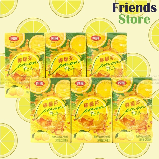 [400459K] 四洲 - 檸檬茶 飲品 (250毫升 X 6 X 2)