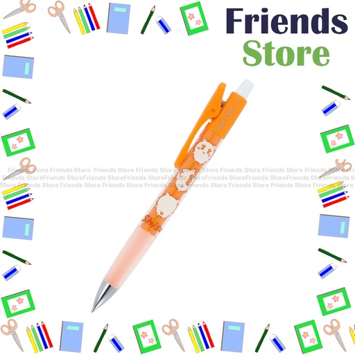 [124057D] PILOT - 日本製Chiikawa系列-Shisa風獅 OPT 0.5mm 橙色筆桿鉛芯筆