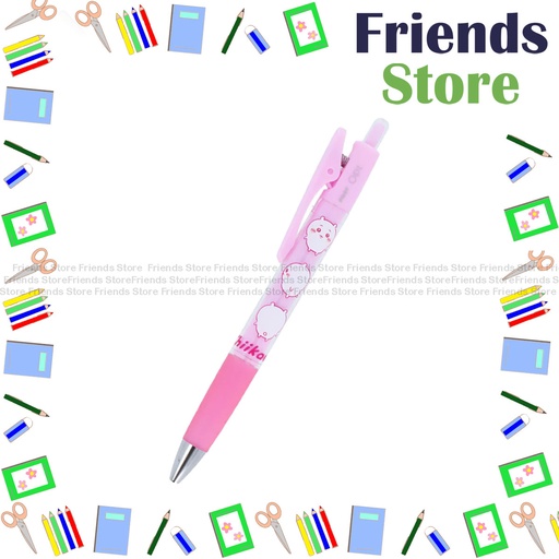 [124059] PILOT - 日本製Chiikawa系列-Chiikawa吉伊卡哇 OPT 0.7mm 粉紅色筆桿 黑色原子筆