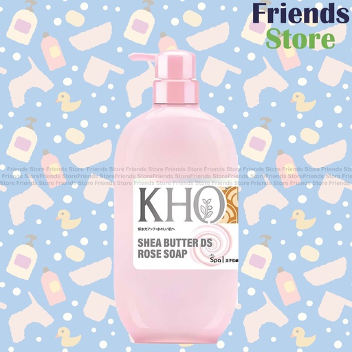 [PA037C] KHO - 王子玫瑰皂KHO深層滋潤沐浴露（乳木果）680毫升