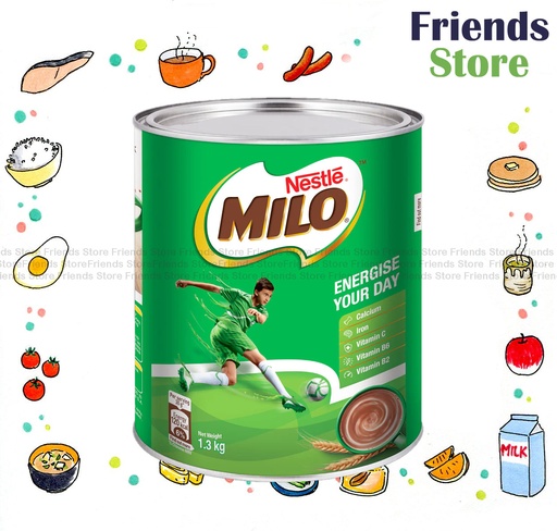 [4NES1] ネスレ - ミロ® 缶入りチョコレート栄養ドリンク（1.3kg）
