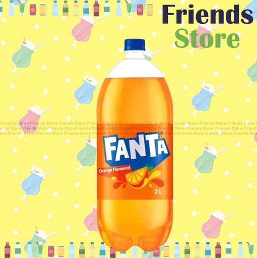 [400287D] 芬達 - (家庭派對裝) 橙味汽水 (2升 X 1) #fanta