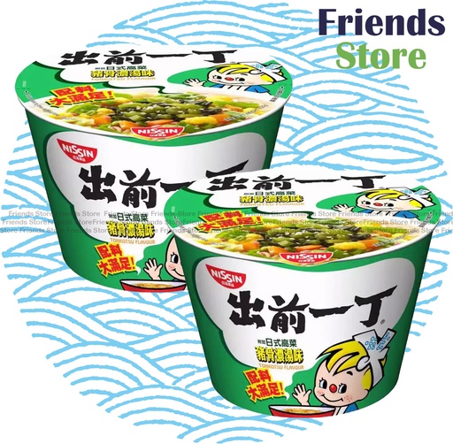 [400114G6] 日清 出前一丁 豚骨濃厚スープ味 (120g × 2)