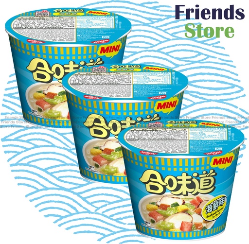 [400114N1] 日清 - カップヌードル <ミニカップヌードル> シーフード味 (45g × 3)