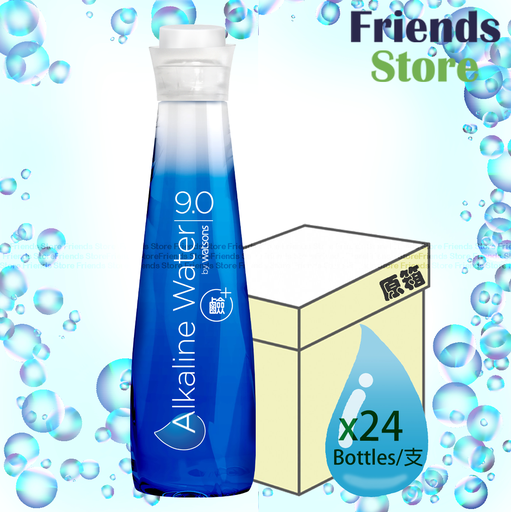 [4004752] 屈臣氏 - [原箱] (細支裝) 9.0 鹼性水 (420毫升 X 24)