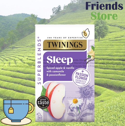 [4004412ZE] TWININGS - Superblends Tea bag - Sleep (20s/box X 1.5g) (Dealer's Goods of HK)