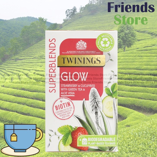 [4004412ZF] TWININGS - Superblends - Glow (20s/box X 2g) (Dealer's Goods of HK)