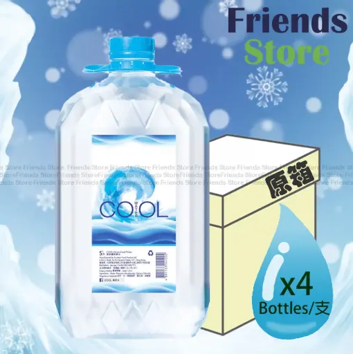 [4004751BF] 清涼水 - [原箱] 礦物質水 (5升 X 4)