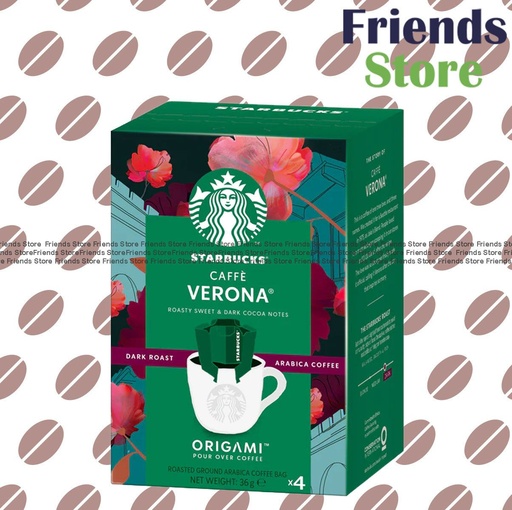 [4NES1M] スターバックス – Origami™ カフェヴェロナ™ ドリップバッグコーヒー（4袋入り／箱）