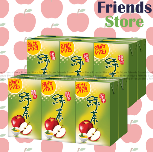 [400098A] ヴィタ紙包装 アップルグリーンティー（250ml×6×2）