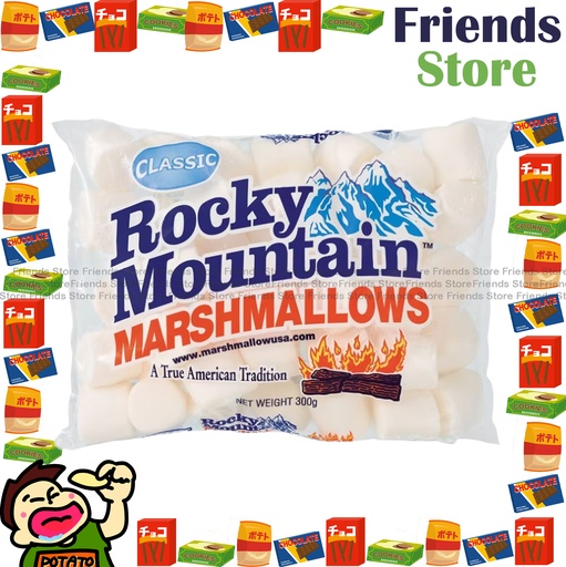 [4004424C] Rocky Mountain - White Regular Marshmallows (300g X 1) (大白)