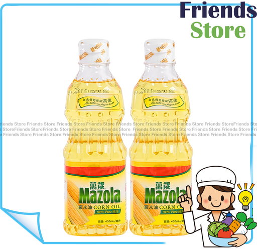 [4004432] Mazola - Small Corn Oil (450ml X 2)