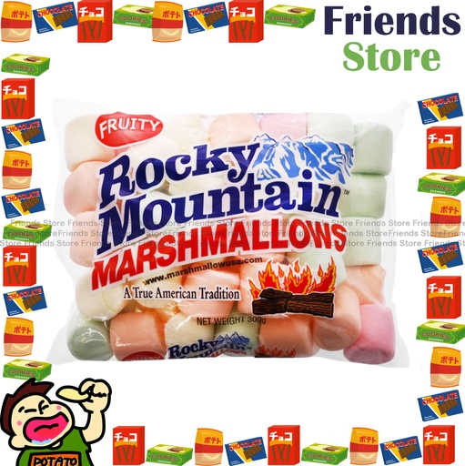 [4004424B] Rocky Mountain - FRUITY Marshmallows (300g X 1) (大彩) BBD: 10 SEP 2025
