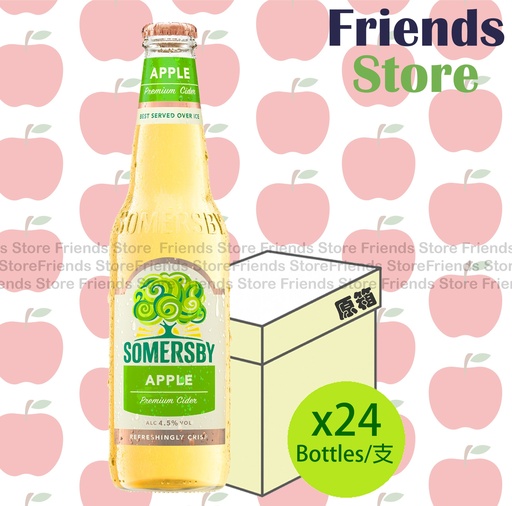 [400446] SOMERSBY - [Full Case]  玻璃支裝 Apple cider (330ml X 24) 