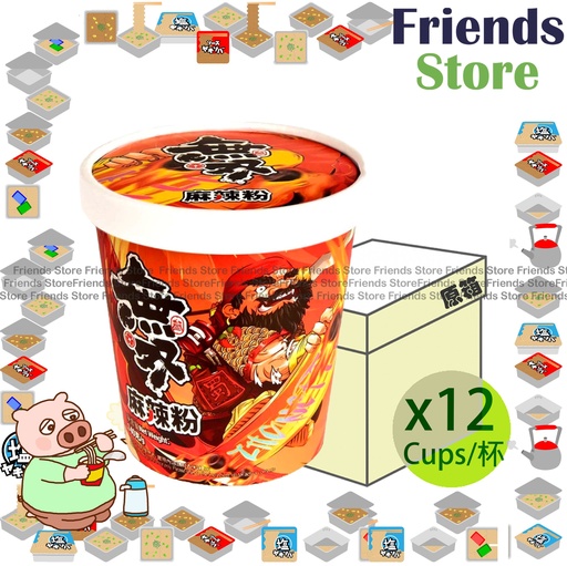 [400022E1] Muso - [Full Case] Sichuan Spicy Sweet Potato Noodles (125g X 12)