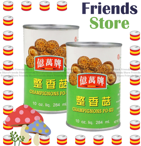 [4000815A] Eman's - Champignons Po-Ku (284g X 2)