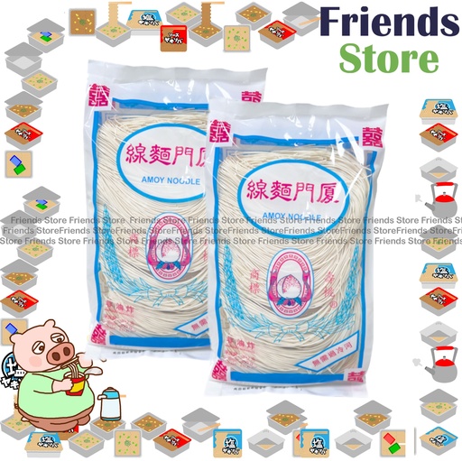[40007911] 壽桃牌 - 非油炸 廈門麵線 幼麵 (300克 X 2)