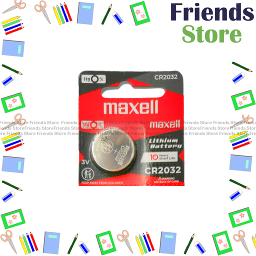 [12766A] Maxell - 香港行貨 CR2032 紐扣電池 電餠 電芯  (1粒) 