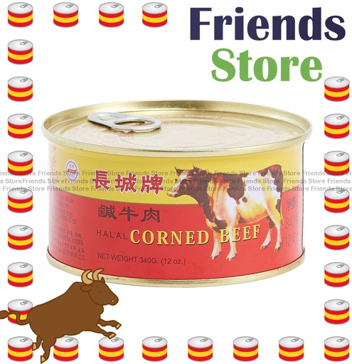 [4000789] Greatwall Brand - Corned Beef 大罐 (340g X 1)