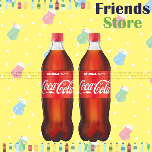 [400284_125L] 可口可樂 - 家庭大支裝 可樂汽水  (1.25升 X 2) #Coke #Coca-Cola