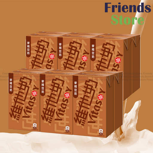 [400103] Vitasoy - 紙包裝-Malted Soyabean Milk (250ml X 6 X 2)