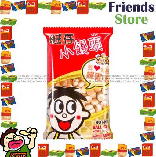 [400769D1] 旺旺 - 旺仔小饅頭 零食 (蜂蜜味) (210克 X 1)
