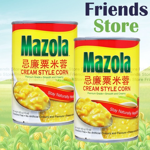 [4004432C] Mazola - Cream Style Corn (425g X 2)