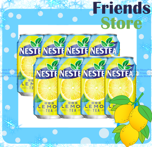 [4000129A] Nestlé - Canned Lemon Tea  (315ml X 8)