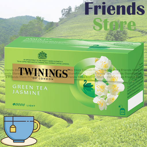 [4004412E] 川寧 - 經典 茉莉花綠茶 茶包飲品 (每盒25包 X 1.8克) (香港行貨)
