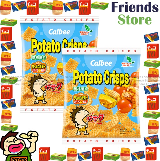 [400763] Calbee - Potato Crisps (40g X 2)