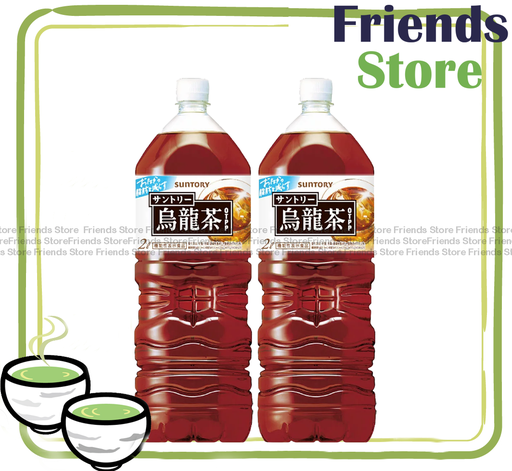 [4121L1] Suntory - Bottled Oolong Tea (2L X 2)  (Parallel Imported Goods)