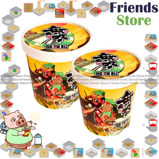[400022F] Muso - Sour and Spicy Sweet Potato Noodles (140g X 2)