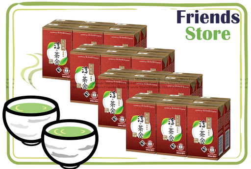 [4007617F] Authentic Tea House - [Full case] Paper-packed Dahongpao Oolong Tea (No Sugar) (250ml X 6 X 4)  