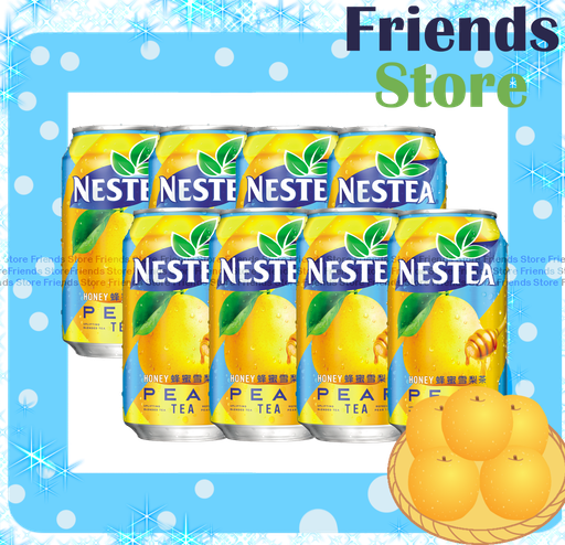 [4000128A] Nestlé - Canned Honey Pear Tea  (315ml X 8)