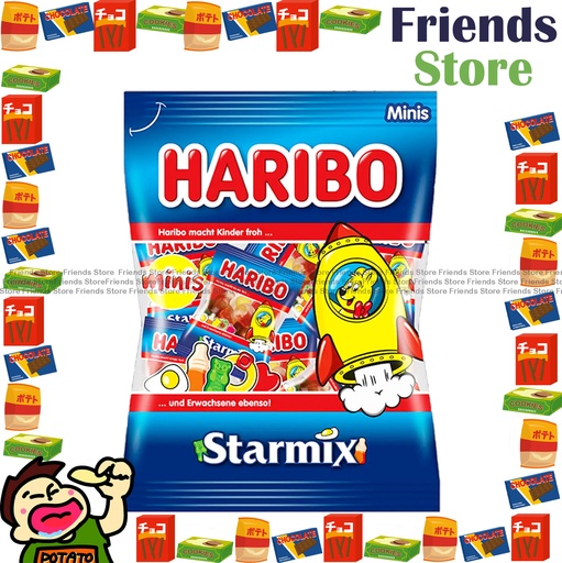 [4124A] HARIBO - Starmix  Individual pack (250g)  (Parallel Imported Goods) (Random Packing)