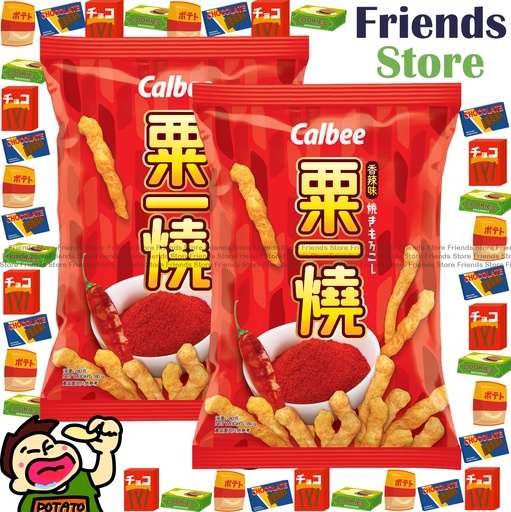 [4007644B] 卡樂B - (大包裝)粟一燒 香辣味 (80克 X 2)