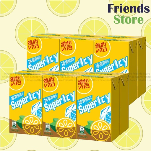 [400098D] Vita - Supericy Lemon Tea (250ml X 6 X 2)