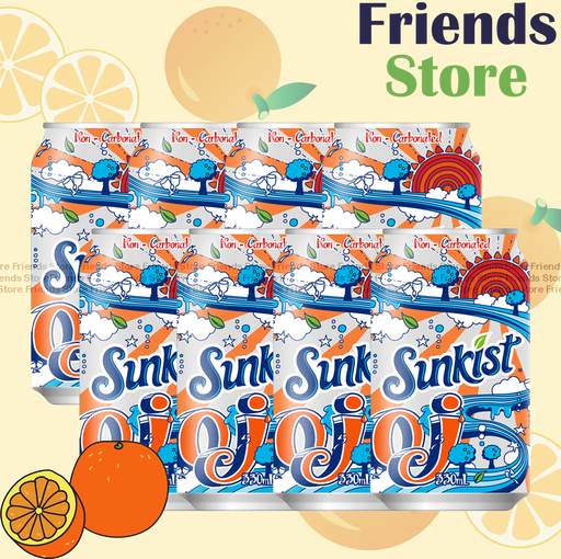 [4007592B1] Sunkist - OJ Orange Juice Drink (330ml X 8)