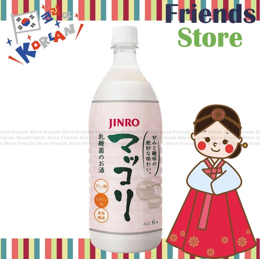 [4005272] JINRO - Jinro Korean Rice Wine (1L) BBD: on/after OCT 2025